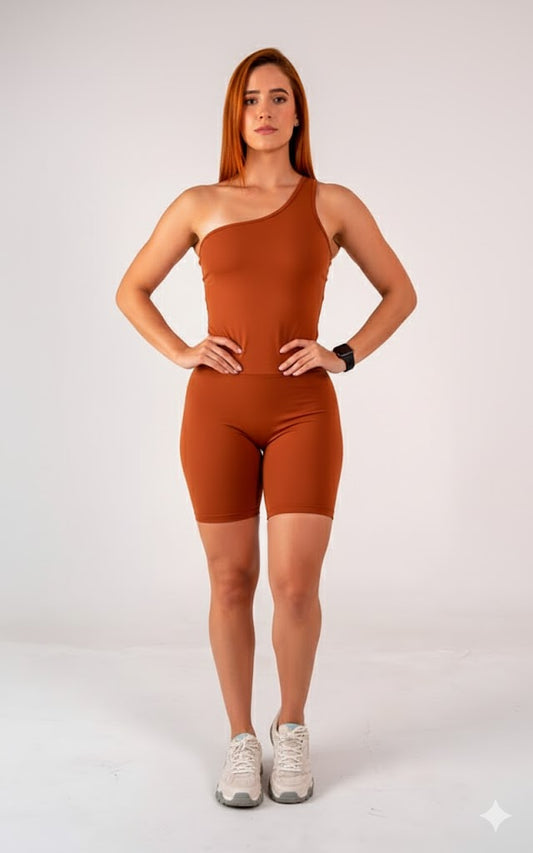 Premium Women’s Athletic Jumpsuit – High-Compression One-Piece Bodysuit – Breathable Pro-Comfort Fabric & Sculpting Design for Gym, Yoga, and Crossfit